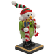 thumbnail image 2 of Figura mono de nieve de madera, 2 of 2