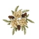 thumbnail image 4 of Candelabro De Corona Con Forma De Aro Para Velas De Navidad, Para Fiestas, Estilo Rústico, Para Comedor, Dorado, 35 Cm, 4 of 5