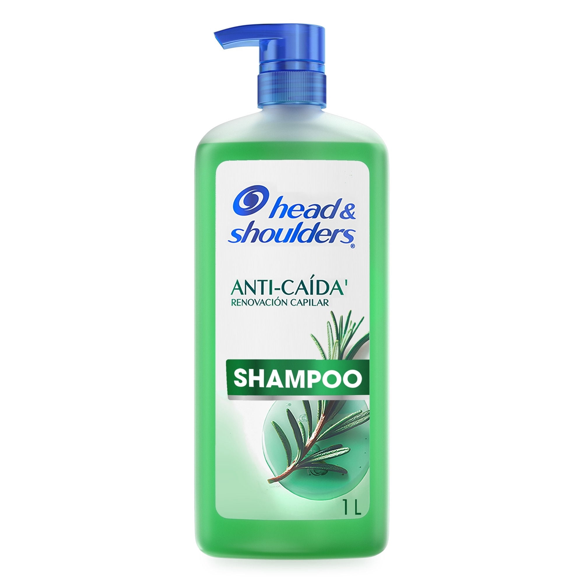Shampoo Head & shoulders Anti-Caida renovacion capilar, 1 L