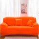 thumbnail image 1 of Xiao Hua Funda de Sofá de Alta Elasticidad - Adecuada para Sofás de 2 Plazas (57.1-72.8in), Hecha de Tela Suave Naranja material Elástico, Funda Protectora de Muebles Transpirable y Lavable, 1 Pieza, 1 of 4