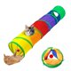 thumbnail image 1 of Juguetes plegables Cat Tunnel zhl para gatitos, plegables, para interiores y exteriores, 1 of 6