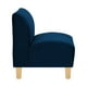 thumbnail image 3 of Poltrona Soft 1C Felpa 05 Azul Marino, 3 of 4