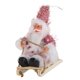 thumbnail image 1 of Colgante De árbol De Navidad, Trineo, Mu?eco De Papá Noel Para Festival De Invierno Al Aire Libre, Sombrero De Lentejuelas Rosa, 1 of 5