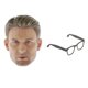 thumbnail image 5 of 1/6 Escultura De Cabeza Masculina Tallada Con Marco De Gafas Para Figuras De Acción De 12 Pulgadas, 5 of 5