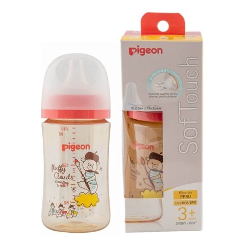 Biberón Softouch Pigeon Ppsu 240Ml Bear