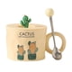 thumbnail image 1 of Taza De Café Taza De Cerámica Con Tapa A Prueba De Polvo Taza De Cerámica Para Bebidas Calientes Jugo De Leche Estilo B, 1 of 3