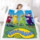 thumbnail image 5 of Teletubbies anti-pilling, suave, ligera, esponjosa y acogedora de lujo para hogar y cocina – Perfecta para niños y adultos,50X70cm, 5 of 6