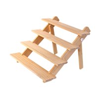 Magideal - Expositor De Madera Para Venta Al Por Menor, Soporte Para Anillos Y Pendientes, Marco De Escritorio, Estante Para Pendientes Para Colección De Muñecas