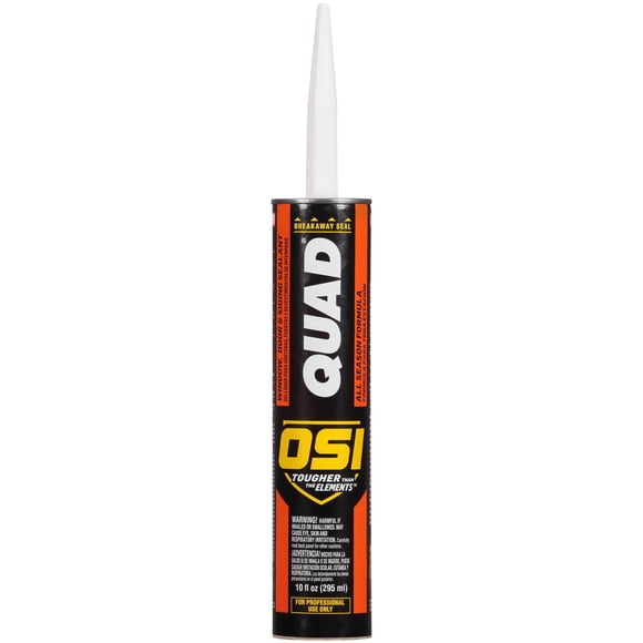 Sellador OSI Quad para ventanas, puertas y revestimientos, color bronce 201, 300 ml