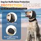 thumbnail image 4 of Unique Bargains Cubierta para Orejas de Perro Impermeable Capucha Calmante para Perros para Truenos Fuegos Artificiales Visitas al Veterinario Aseo Grande 1 Pza, 4 of 7