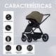 thumbnail image 2 of Coche de bebé Asiento Reversible Negro Toldo Gris, 2 of 8