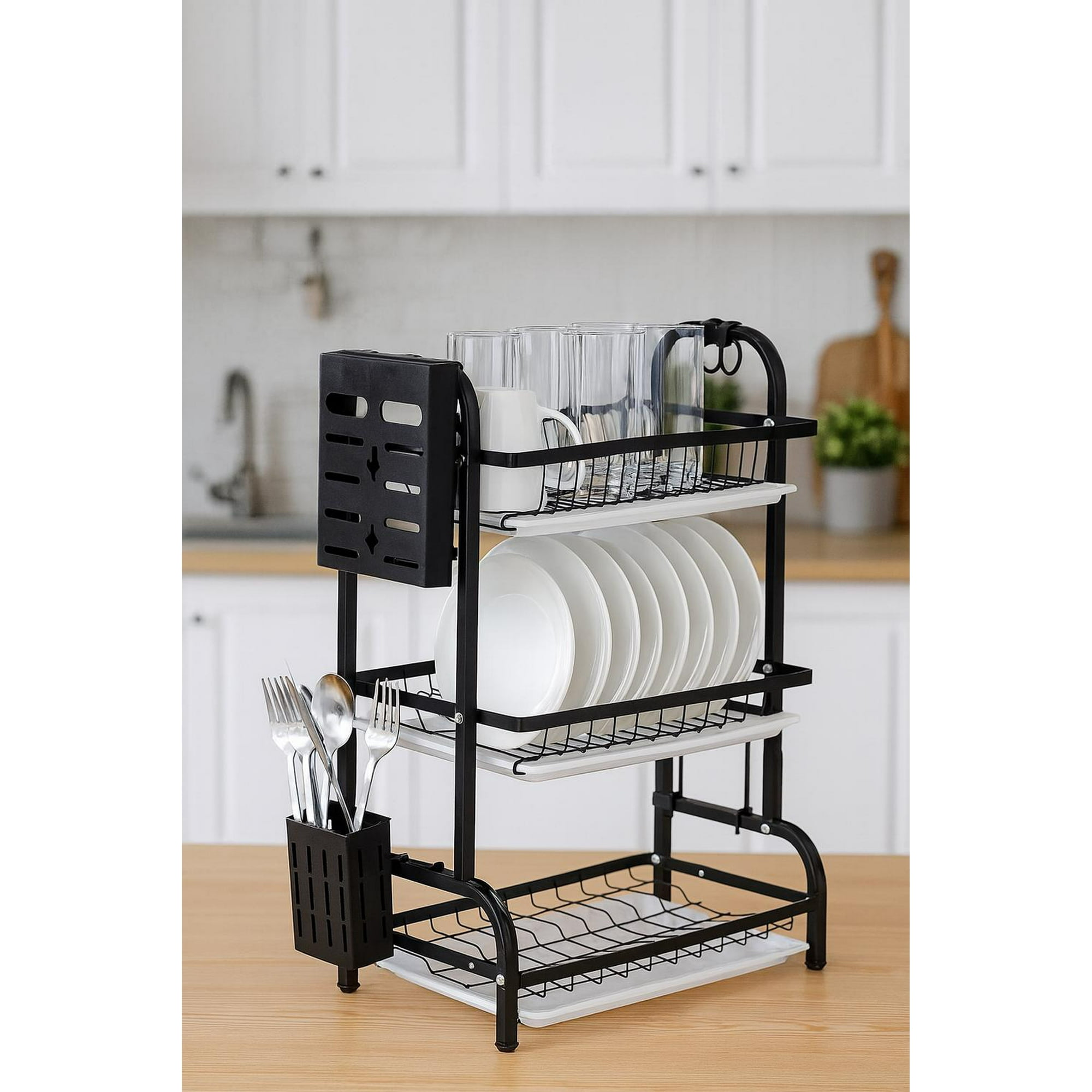 Cosas Casa - Escurridor Secaplatos Londres Negro