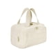 thumbnail image 2 of Bolsa de aseo de viaje bolsa cosmética con mango de transporte organizador de maquillaje portátil para viajes de negocios uso en el hogar para acampar blanco beige, 2 of 5