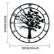 thumbnail image 2 of Reloj Blorple 51 cm Árbol de la Vida Silencioso Decorativo, 2 of 9