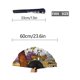 thumbnail image 4 of Calvin y Hobbes Abanico Plegable Chino, Abanico de Mano de Poliéster Plegable, Abanicos para Baile Fiesta Hogar, Adecuado para Hogar, Oficina, Fiesta, 4 of 6