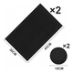thumbnail image 2 of 4pz Tapete Para Bar Belug Grande 45 X 30cm Barra Escurridor Barman Antideslizante Negro, 2 of 5