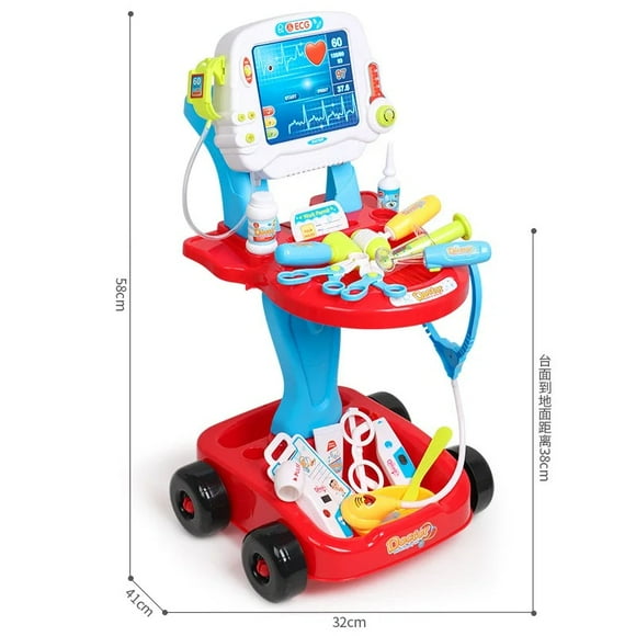 Juego De Roles Juguete Bebe Medico Electrocardiograma