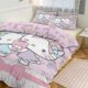 thumbnail image 2 of Hello Kitty Duvet Cover Set 3 Piece Bedding Set Double Sided Printing Decorative Comforter Cover Set, 2 of 5