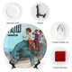 thumbnail image 3 of Iyanu Plato decorativo de porcelana fina (bone china), plato decorativo de cerámica para hogar, oficina, soporte de pared, platos decorativos para dormitorio - 6 pulgadas (15 cm), 3 of 6