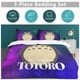 thumbnail image 5 of x351 My Neighbor Totoro Bed Duvet Cover Microfiber Bedding Sets 3D Printed Lightweight 3 Piece Comforter Sets, 1 Duvet Cover And 2 Pillow Shams for Kids Boys Girls 90"x90" jn351, 5 of 5