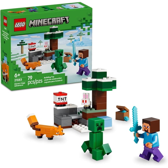 LEGO Minecraft Aventura en la Taiga Set 21583
