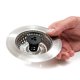 thumbnail image 2 of Canastilla coladora para fregadero SinkStrainer SinkShroom de acero inoxidable, paquete de 2, 2 of 8