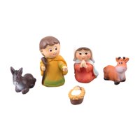 Bothyi - Estatuas De La Sagrada Familia Esculturas Religiosas De Jesús Para La Mesa De La Chimenea Del Dormitorio