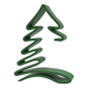 thumbnail image 1 of Figura navideña árbol christmas tree, 1 of 2