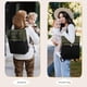 thumbnail image 3 of Bolso Maternal Eva - 2 en 1 Mochila y Bandolera - Verde Oliva, 3 of 7