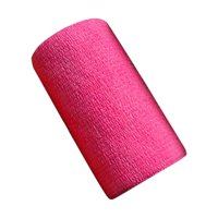 Magideal - Cinta Deportiva Para Vendaje De Caballo Veterinario, Cinta Autoadhesiva Elástica No Tejida De 4 ""X 5 Pies Para Vendaje De Pierna De Caballo Para Gatos Rosa