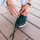 thumbnail image 3 of Set 10 Cordones Planos Para Zapatillas Deporte Negros Lau, 3 of 3
