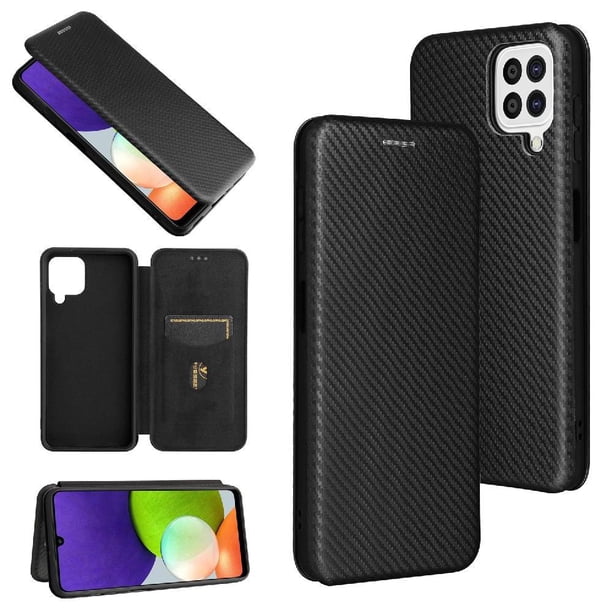 Funda Flip para FOXDOCK Samsung Galaxy A22 4G - Funda magnética de negocios, funda protectora delgada