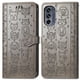 thumbnail image 4 of Funda Cartera FOXDOCK para MOTO G62 , Flip PU con Relieve de Gatos y Perros, Tarjetero y Soporte, 4 of 6