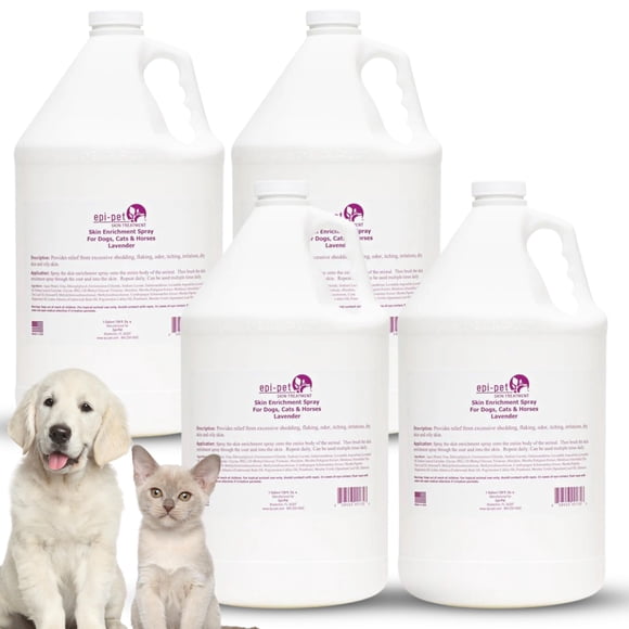 Spray para tratamiento de la piel de perros Epi-Pet 3,8 L lavanda