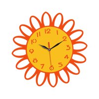 Bothyi - Reloj De Pared Con Forma De Flor, Moderno Reloj Colgante Para Cocina, Sala De Estar Y Oficina.