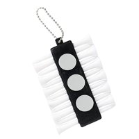 Ioensy - Soporte Para Tee De Golf Con 12 Tees De Golf Y 3 Marcadores De Bolas Golfer Portador De Tee De Golf