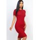thumbnail image 2 of Vestido Midi Ajustado de Canalé, 2 of 5