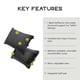 thumbnail image 2 of Almohada para backpacking NEMO Equipment Fillo Black Pearl, 2 of 6