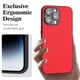 thumbnail image 3 of Funda Antigolpes para iPhone 13 Pro Cubierta Delgada Rojo, 3 of 6