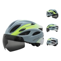 Lubabycas - Casco Bicicleta Adulto Con Visera Magnética Azul Rs Antule