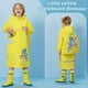 thumbnail image 1 of 1pcs Dinosaur Rabbit Cartoon Raincoat, Outdoor Cycling Raincoat With Schoolbag Cover, Gift For Children's Day, Kids Rain Poncho Hooded Jacket, Girls & Boys Rain Jacket, Raincoat For Boys And Girls Rai, 1 of 3