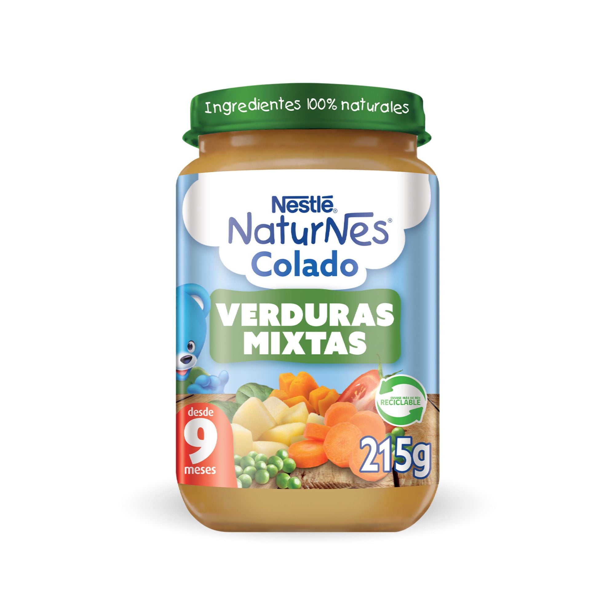 Colado Verduras Mixtas, 215 g