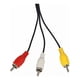 thumbnail image 2 of Cable Rca 3 Plug Rca A 3 Plug Audio Y Video 1.80 Mts 4009, 2 of 4