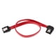 thumbnail image 2 of Cable sata iii de 12 pulgadas Cable de datos de 90 grados y 6gbps con bloqueo rojo, 2 of 5