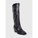 thumbnail image 3 of Bota Nabila Negro tachas, 3 of 5