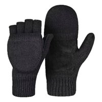 Ekolmac Center - Guantes Térmicos De Invierno Sin Dedos Convertibles Unisex Para Adulto Y Jovenes