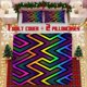 thumbnail image 1 of Neon Geometric bedding Polyester Fabric Soft Printed Ideal for Bedroom or Guest Room, 1 of 5