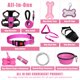 thumbnail image 2 of Arnés para perro YXFDOYT Pink-M con collar y correa, 2 of 7