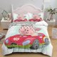 thumbnail image 1 of x1126 Bed SheetsCartoon Lovely Pig Bedding Set Boys Girls Twin Size Duvet Cover Pillowcase Bed Kids Adult Home Textileextile 3-Piece Bedding Set (1 Duvet Cover + 2 Pillow Shams) nj1126, 1 of 5