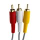 thumbnail image 3 of Cable compuesto AV HD TV Video 3 RCA de 1,8 m para Nintendo Wii, 3 of 7